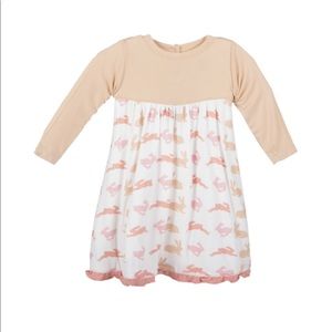 Kickee Pants 6-12 months bunny swing dress